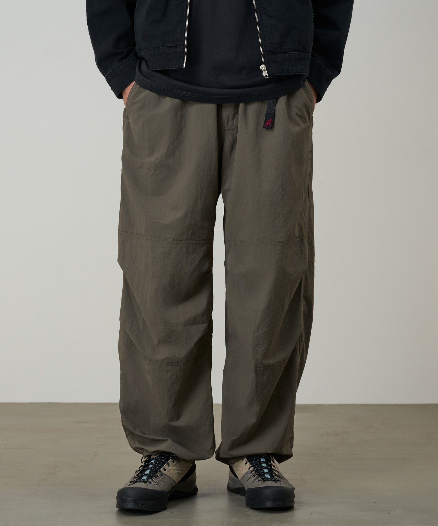 GRAMICCI｜NYLON PANELED TREK PANT"GRANITE"