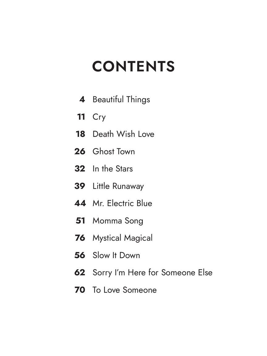 《Benson Boone Sheet Music Collection》