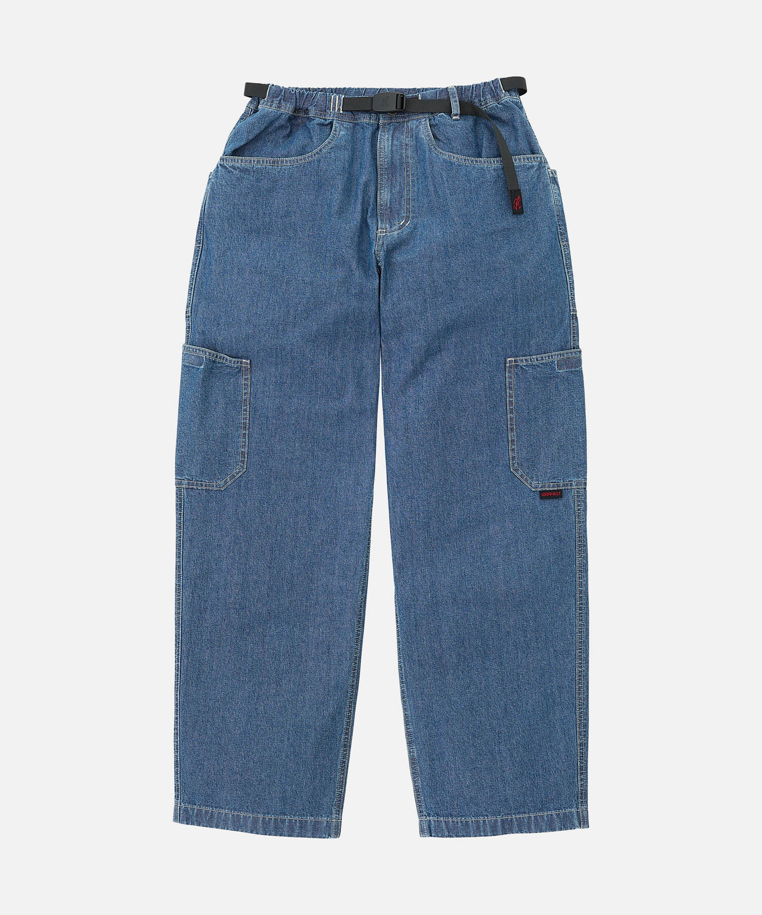 GRAMICCI｜JAPANESE CHAMBRAY ROCK SLIDE PANT"BLUE"