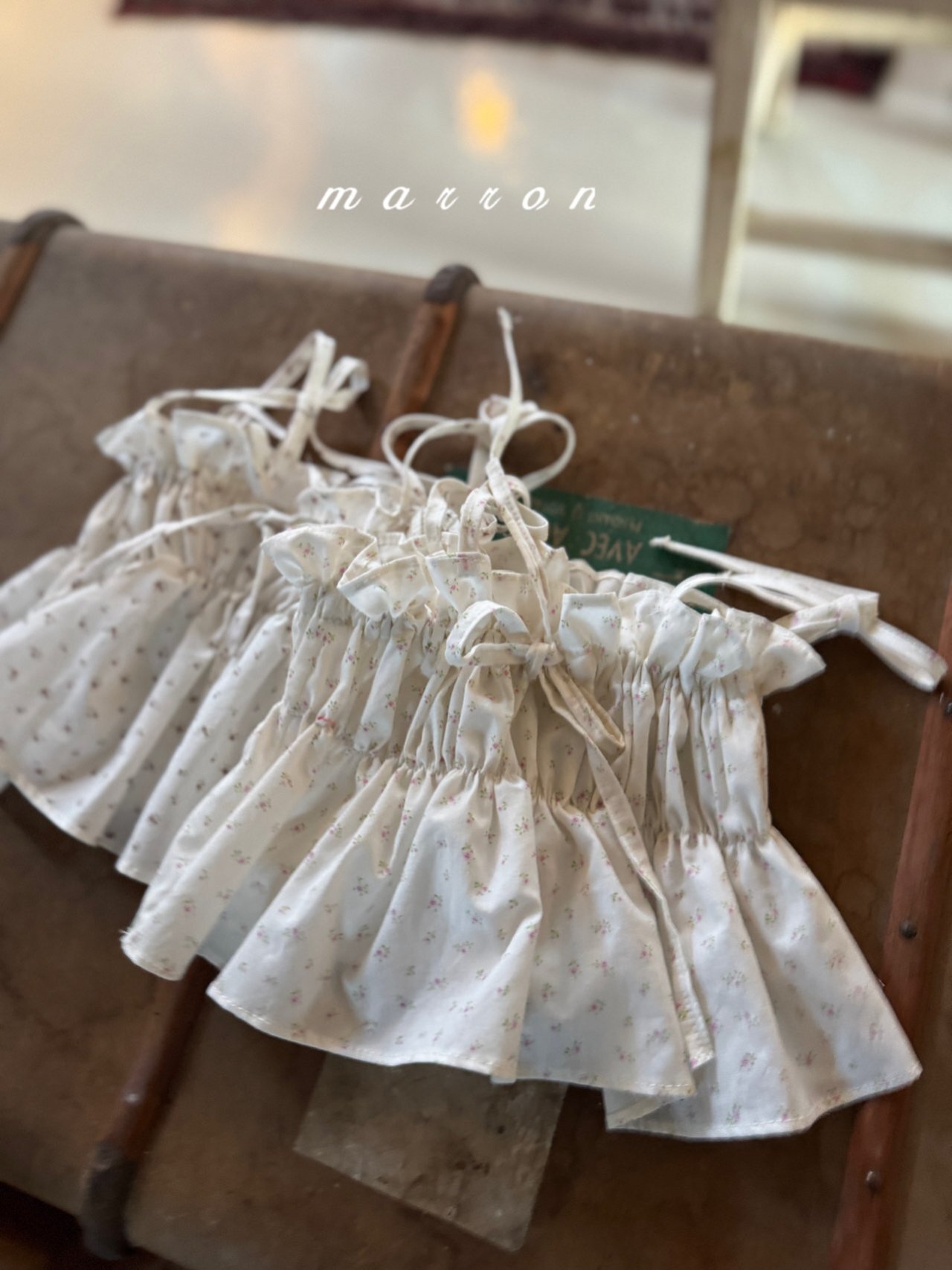 溫柔存在綁帶上衣