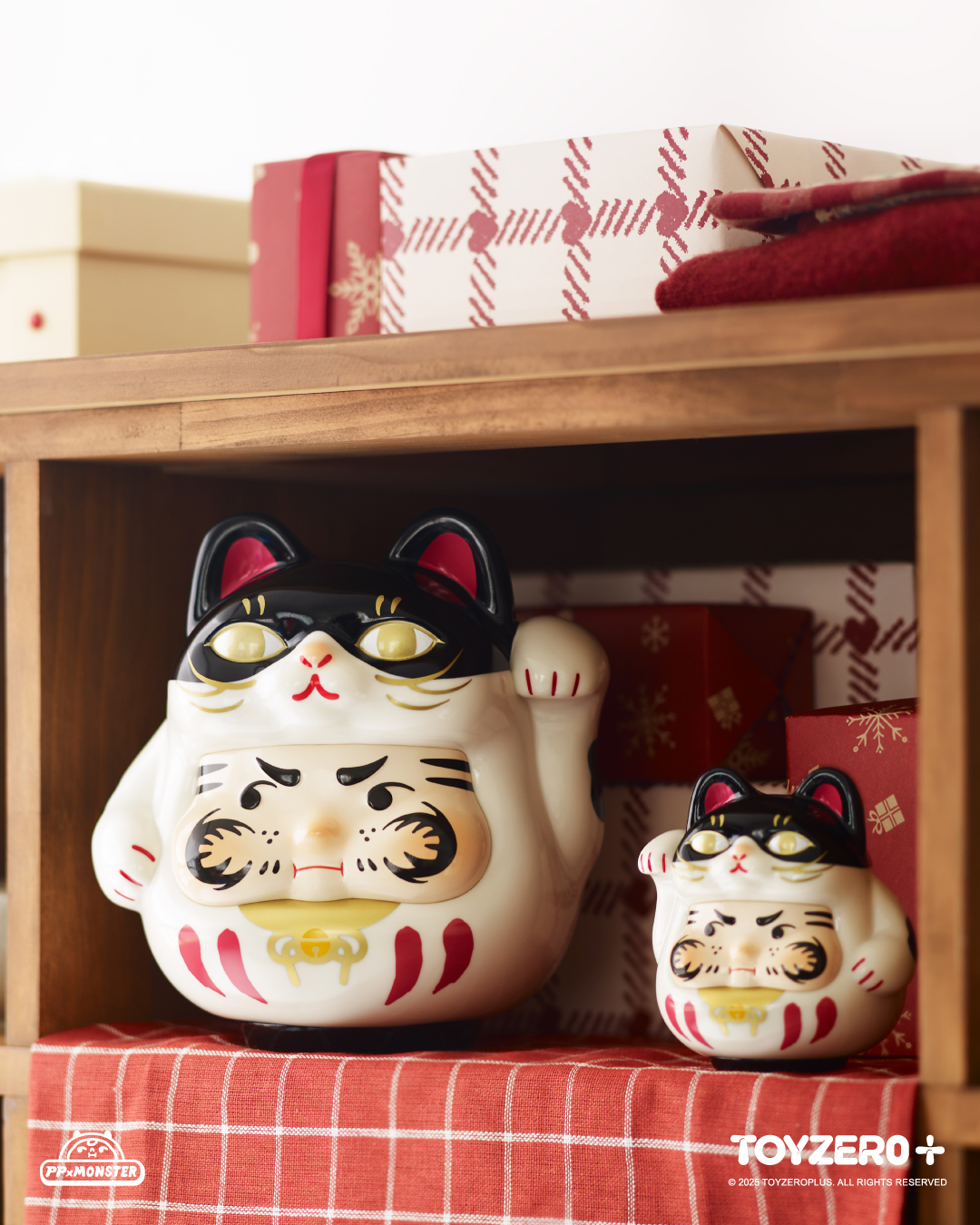 PP X MONSTER - 100% 幸運賓士貓達摩