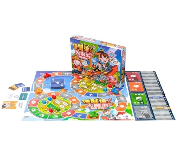 理財達人大富翁 新版 繁體中文版 高雄龐奇桌遊
