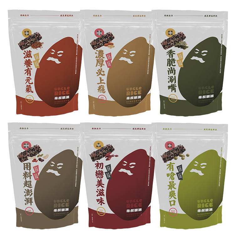 紫黑米酥＿澎湃四入組 (口味隨機出貨)