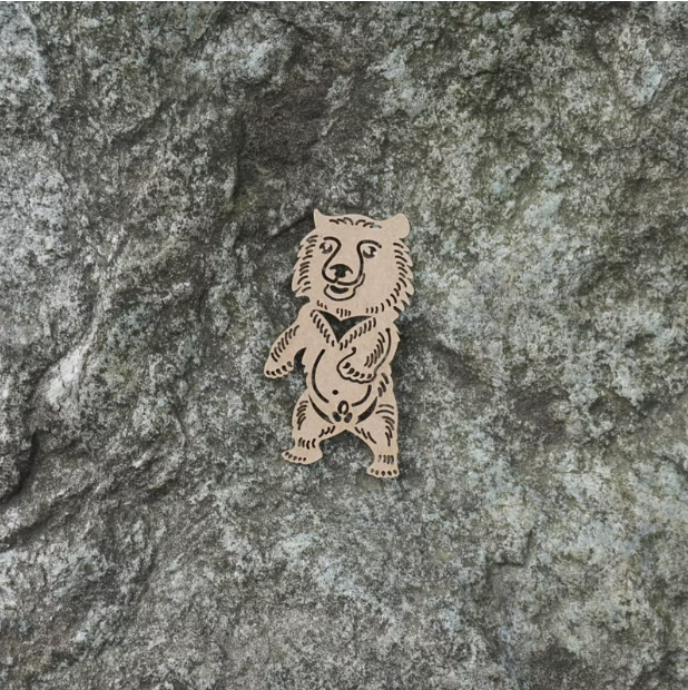 麥麥動物園 臺灣黑熊 紙雕書籤｜MARK TAIWAN 臺灣