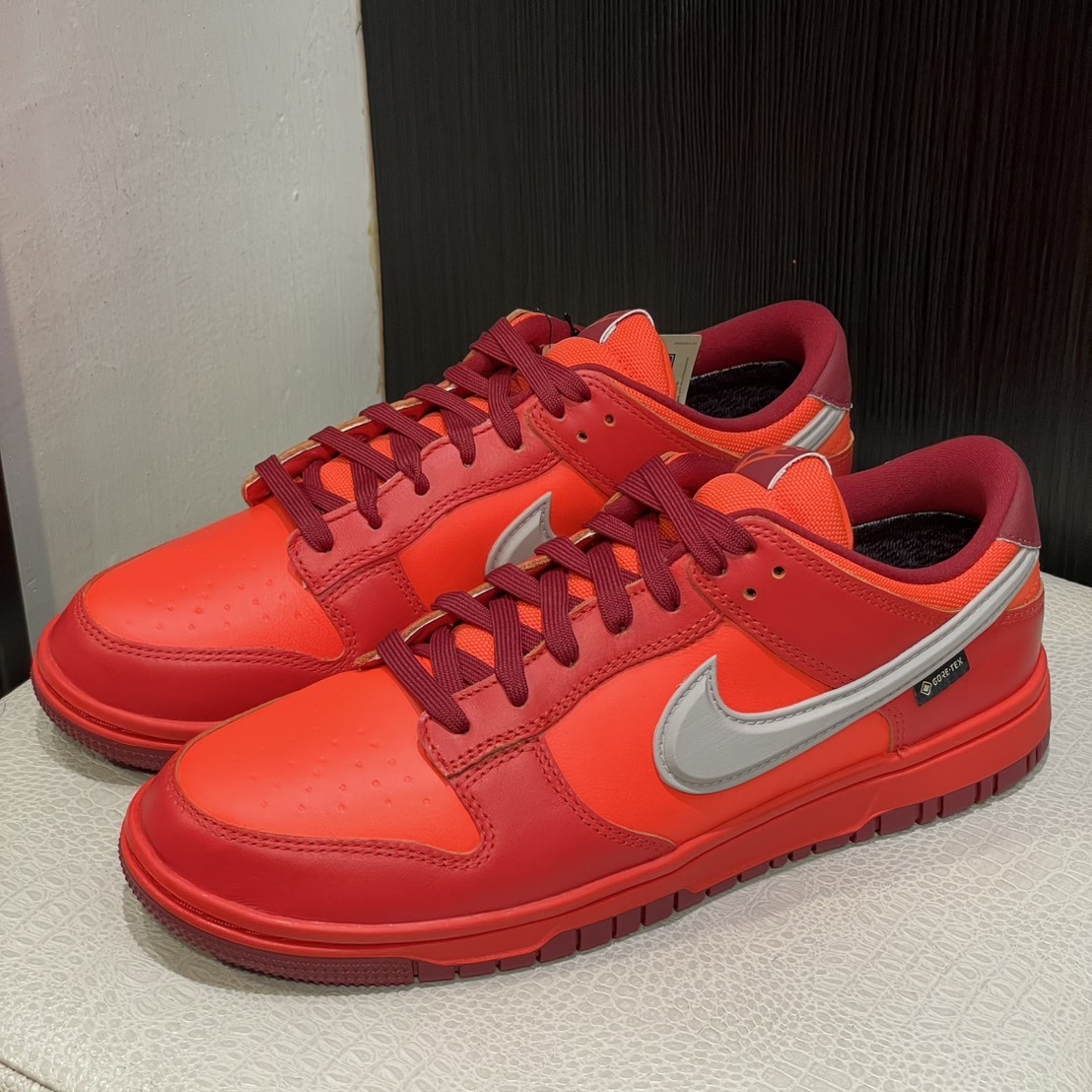 【官網限定】Nike Dunk Low Gore-Tex "Crimson" 赤紅 防水 男鞋 HQ2053-800 I