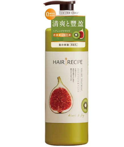 Hair Recipe 髮食譜奇異果無花果清爽豐盈潤髮乳 530ml