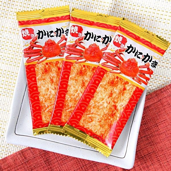 日本即時連線 | 駄菓子屋 蟹味烤仙貝