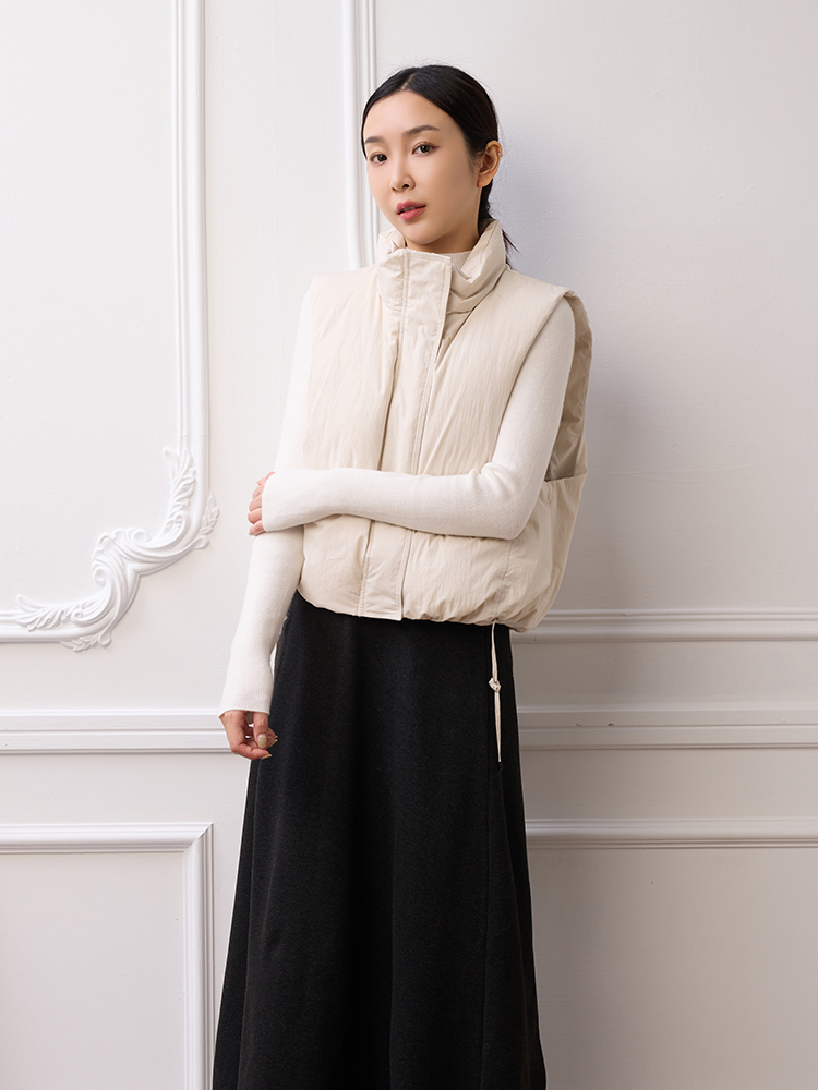 保暖絨絨疊穿背心 (50%羽絨）