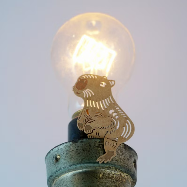 麥麥動物園 水豚 紙雕書籤｜MARK TAIWAN 臺灣