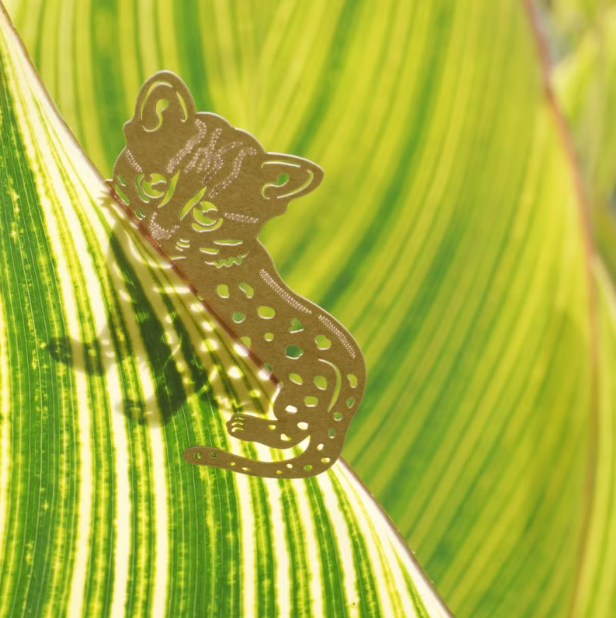 麥麥動物園 石虎 紙雕書籤｜MARK TAIWAN 臺灣