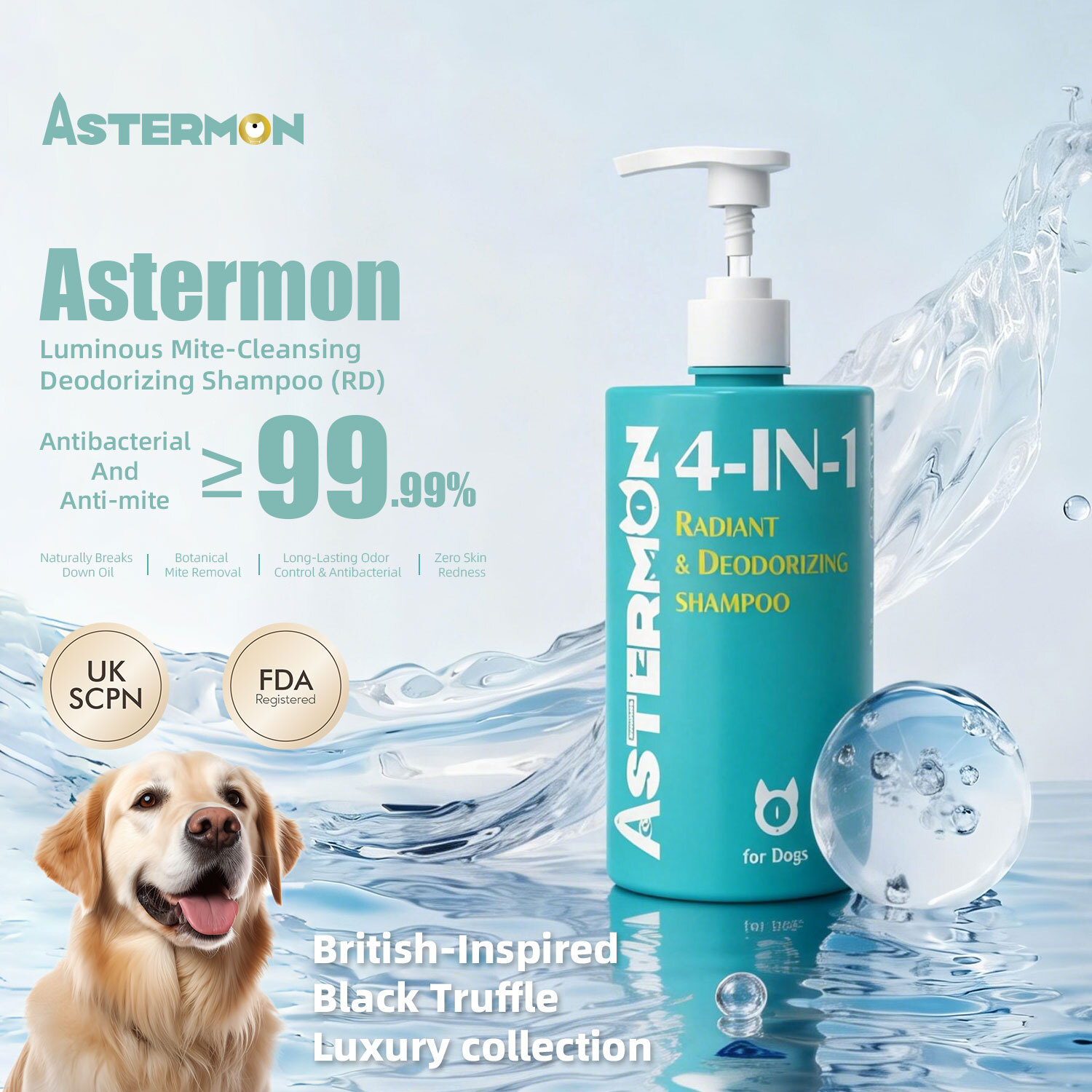 Dog Shampoo for  Radiant & Deodorizing (RD)