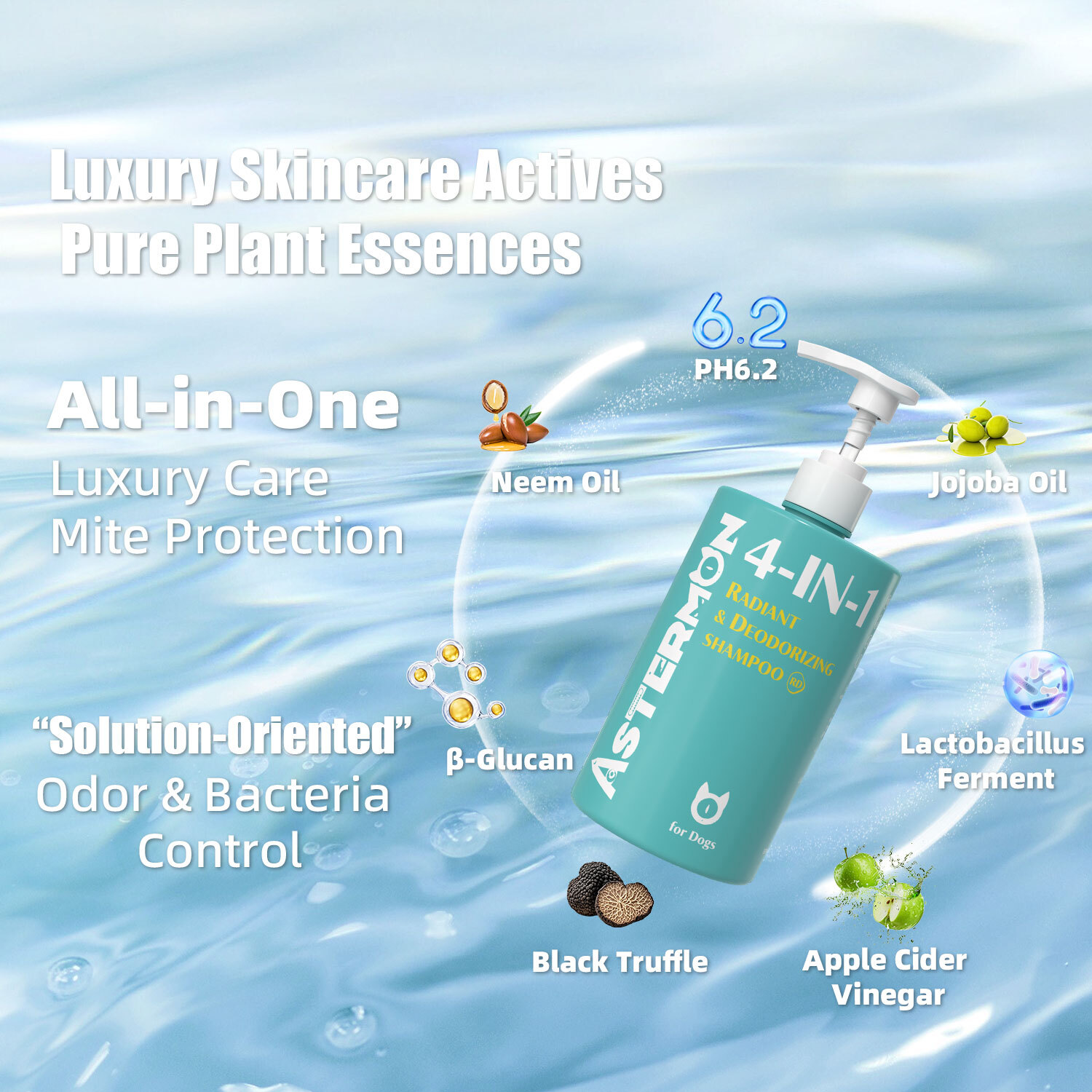 Dog Shampoo for  Radiant & Deodorizing (RD)