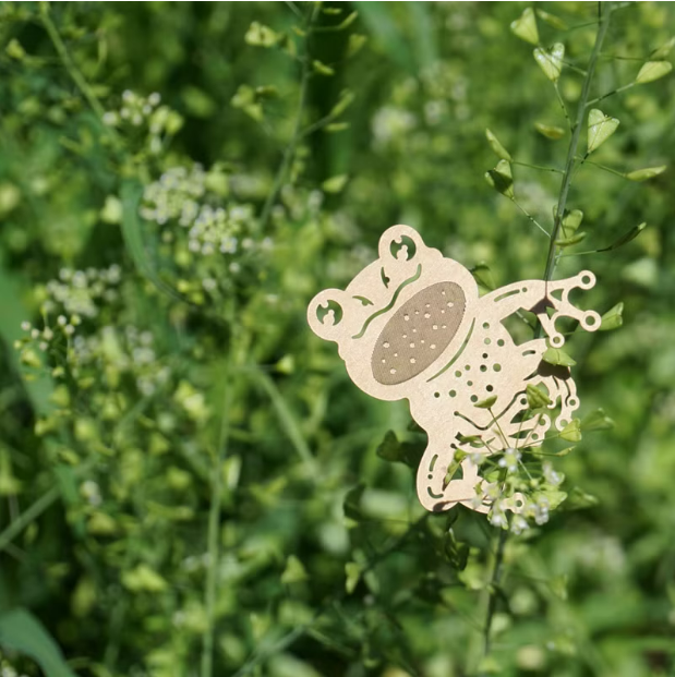 麥麥動物園 諸羅樹蛙 紙雕書籤｜MARK TAIWAN 臺灣