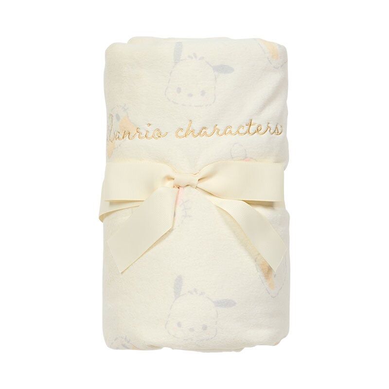 日本 Sanrio 全白毛茸系列 - 兩用披肩毛毯