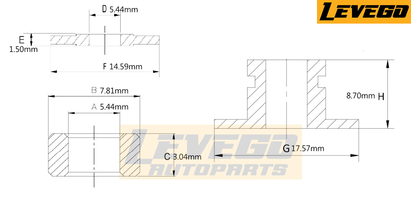 New R2S-K16 (L) Turbo Repair kit for Volvo D5 2,4L 10009700017 10009700060