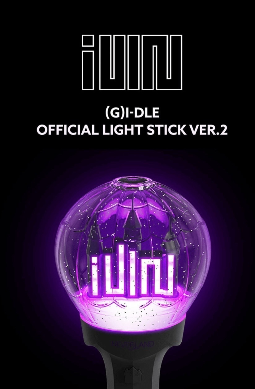 I-DLE 二代官方應援手燈