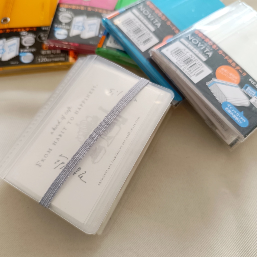 KOKUYO．NOViTA 名片 收納資料夾 迷你單格60枚 共五色