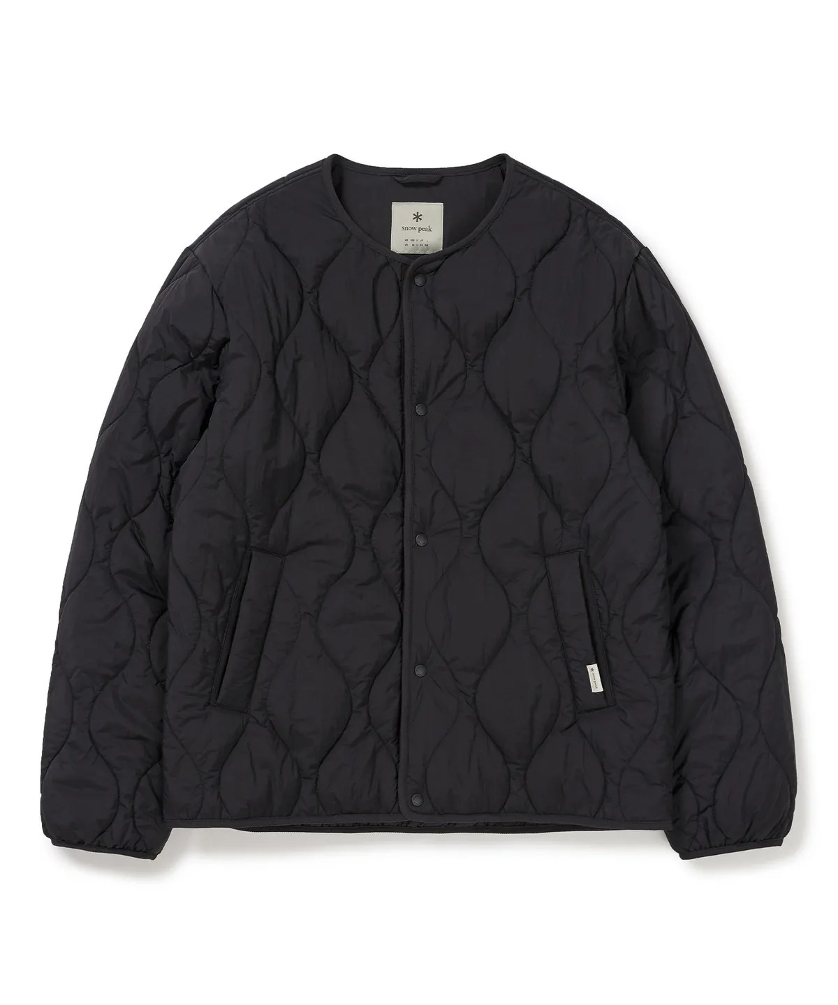 Snow Peak Recycled Quilted Cardigan Jacket [S24WUFPJ02]