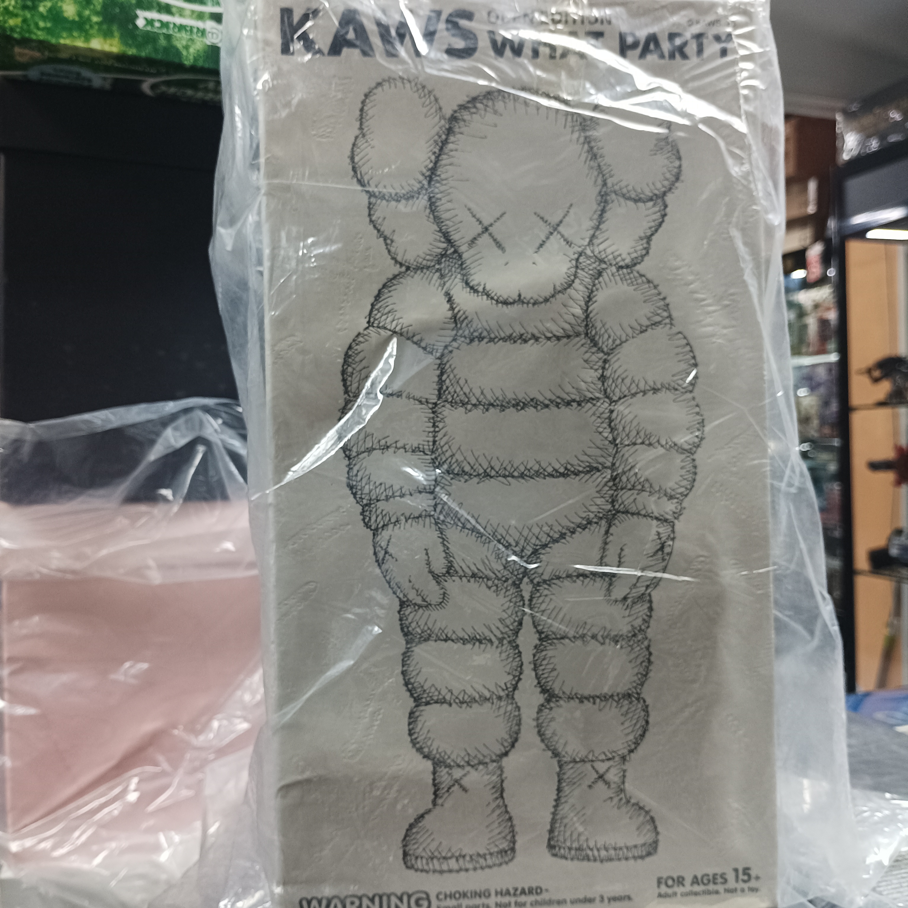 寄賣-Kaws Medicom Toy Open Edition "What Party" White