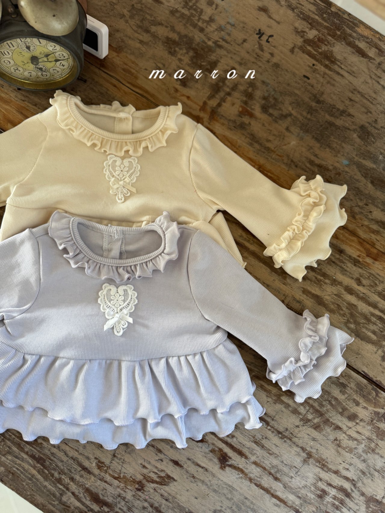 溫柔語言荷葉套裝