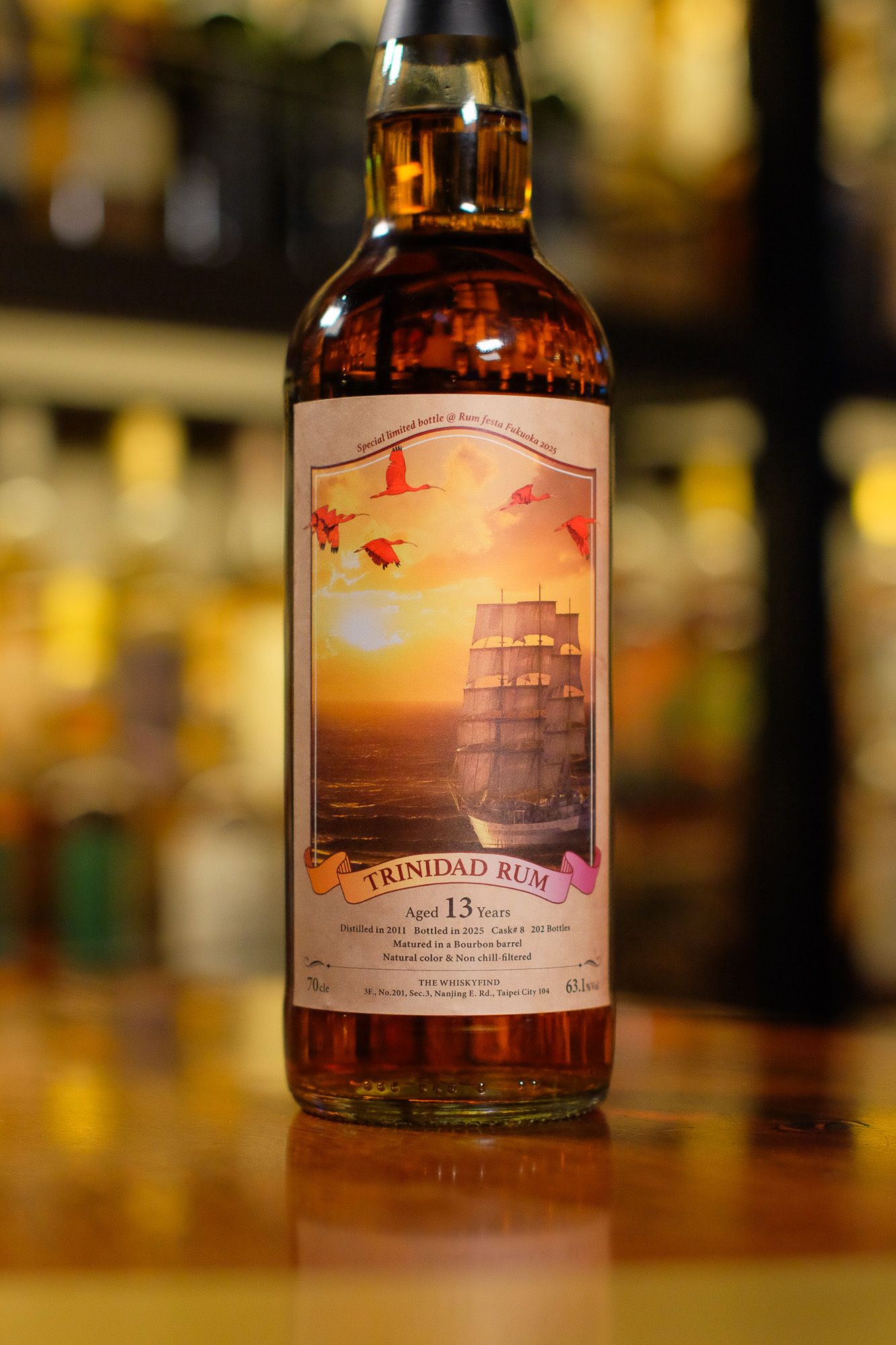 T.D.L. Trinidad Rum 2011/2025 13YO 63.1% The Whiskyfind x Rum Festa Fukuoka 2025 (現金價 $1050）