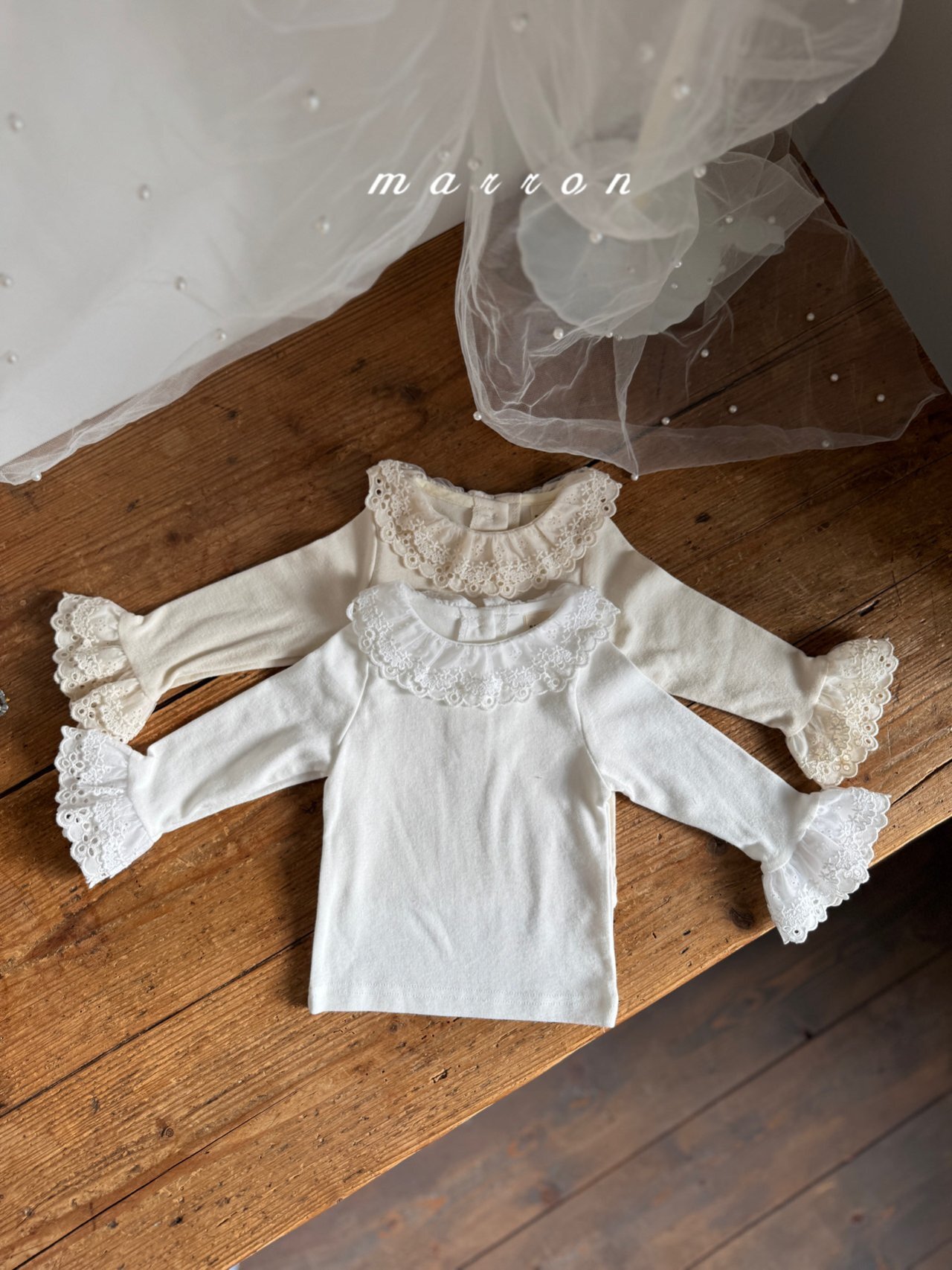 巴洛克蕾絲領上衣