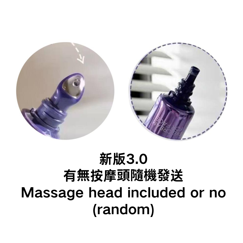 L’Oréal Paris 歐萊雅 活力緊緻透明質酸眼霜級全方位淡紋霜 (去皺紫熨斗3.0 ) 有無按摩頭隨機發送 30ml  [平行進口]