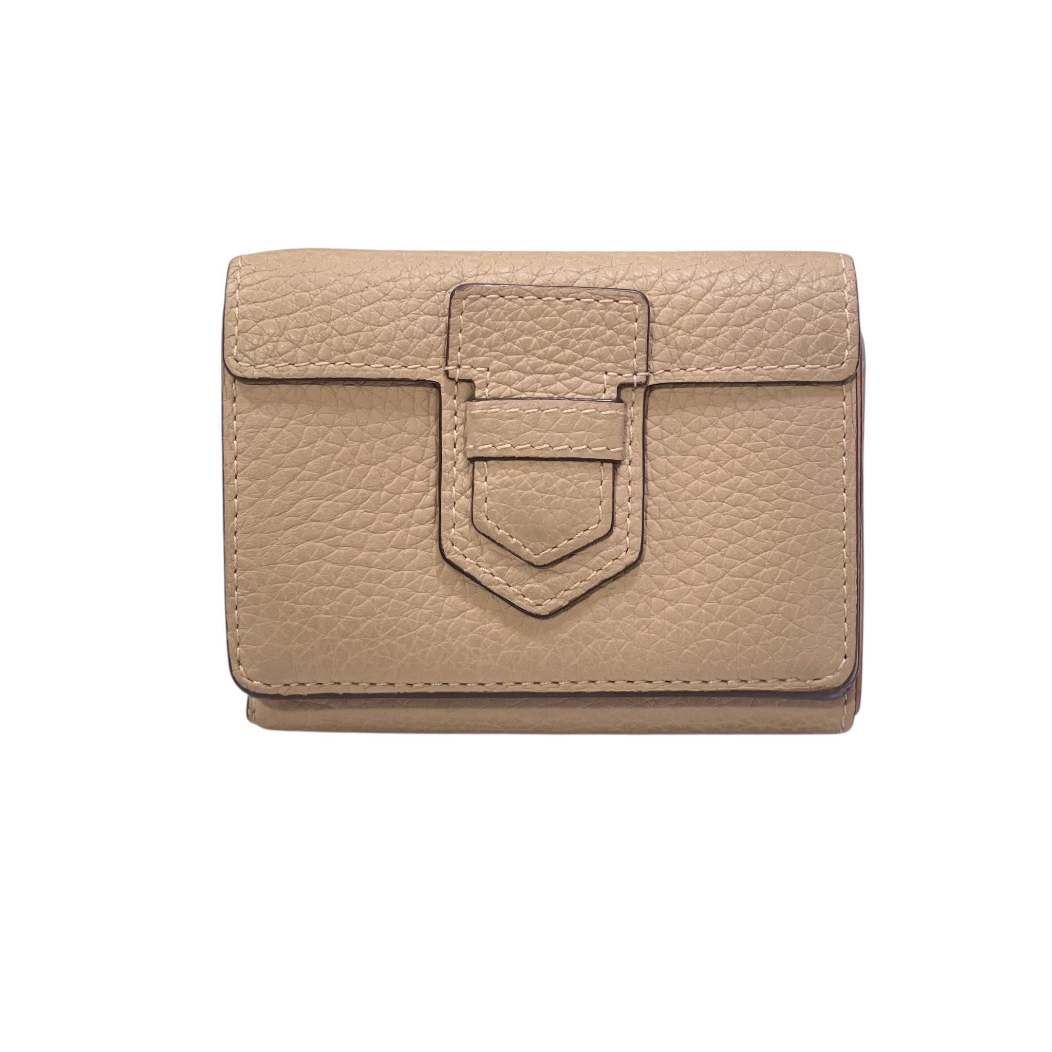 限時特價~95%NEW二手DELVAUX WALLET 大象灰牛皮WALLET #德爾沃短銀包 #香榭站正品