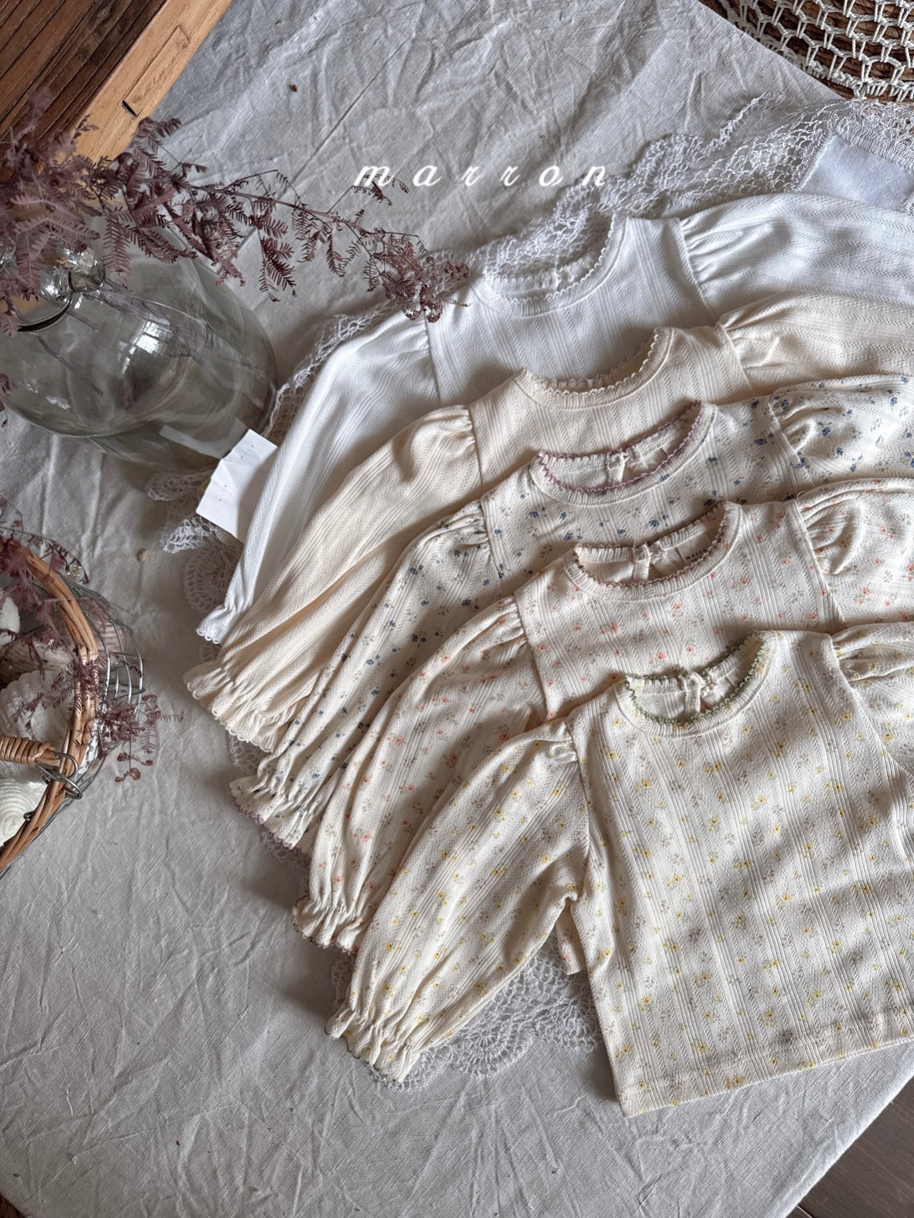 古典花蔓公主上衣