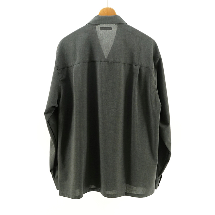 LAMOND｜OPEN COLLAR SHARI SHIRTS
