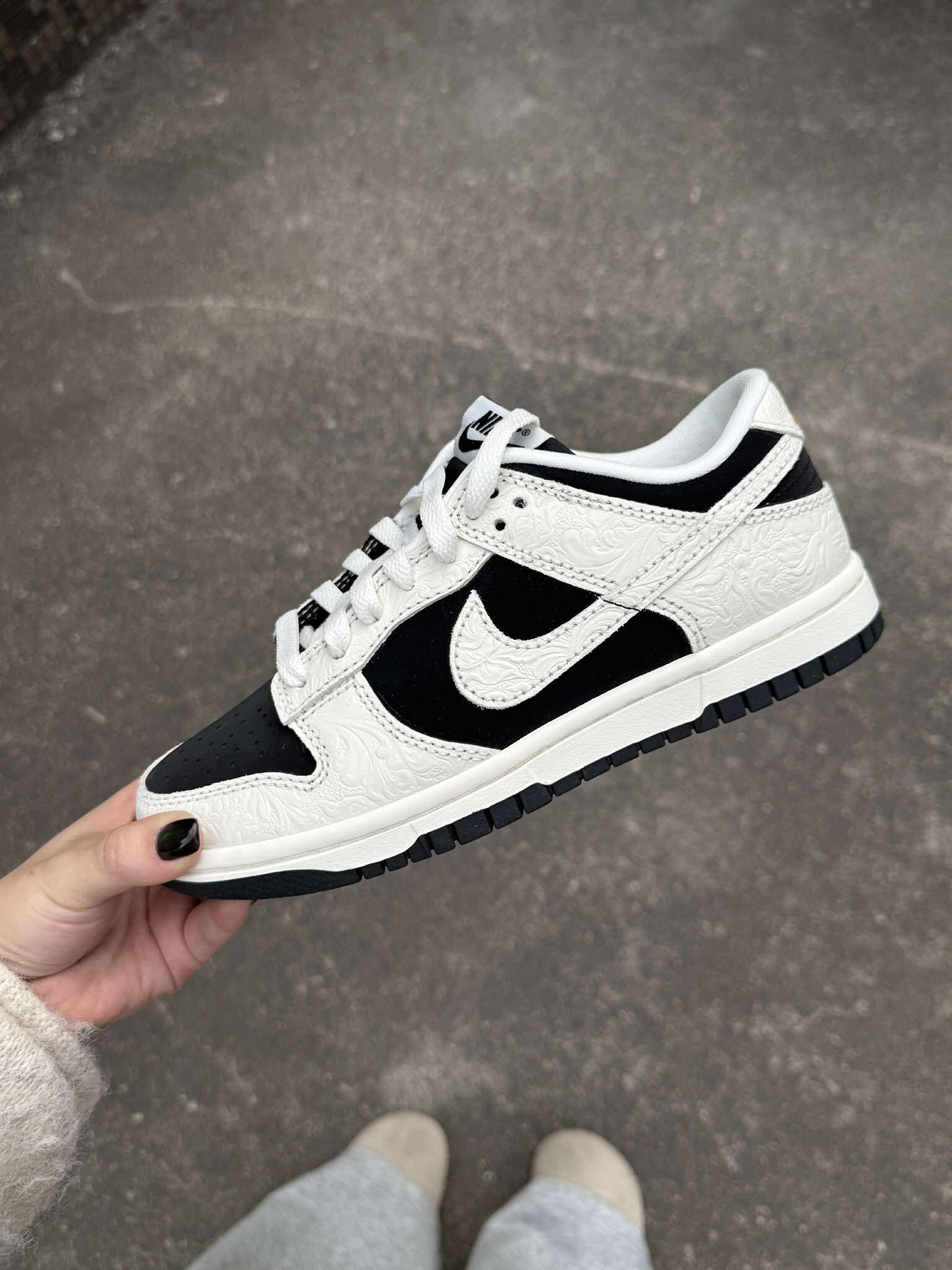 Nike Dunk Embossed Baroque CNY新年款 女款 浮雕熊貓 IF3944-001