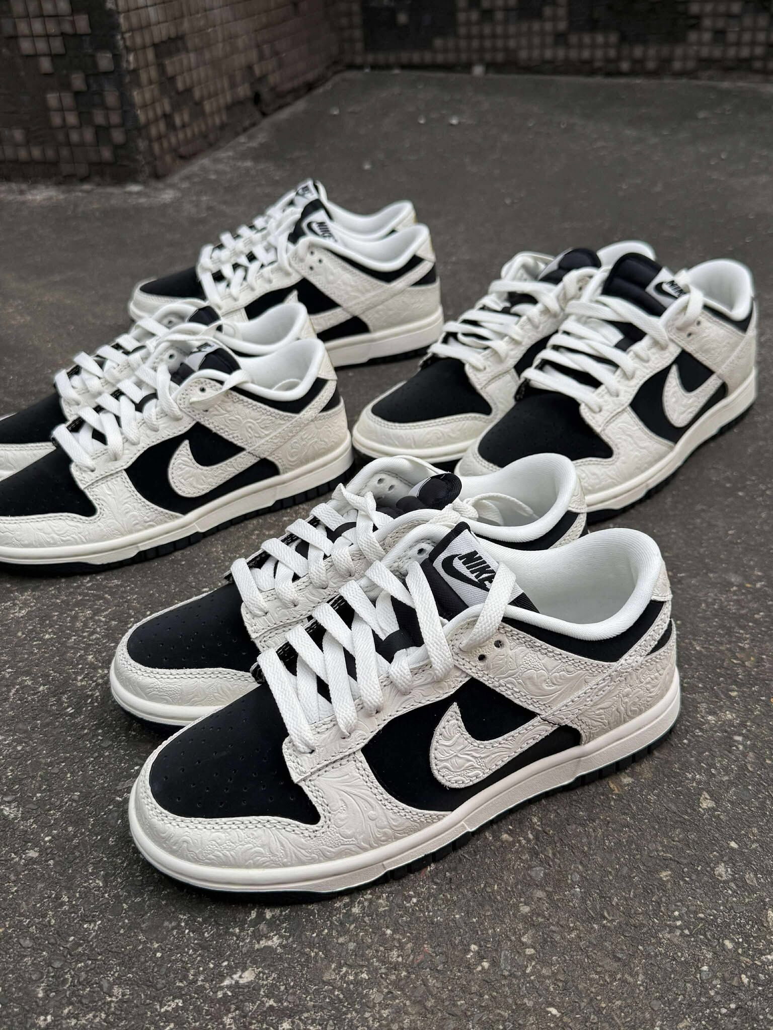 Nike Dunk Embossed Baroque CNY新年款 女款 浮雕熊貓 IF3944-001