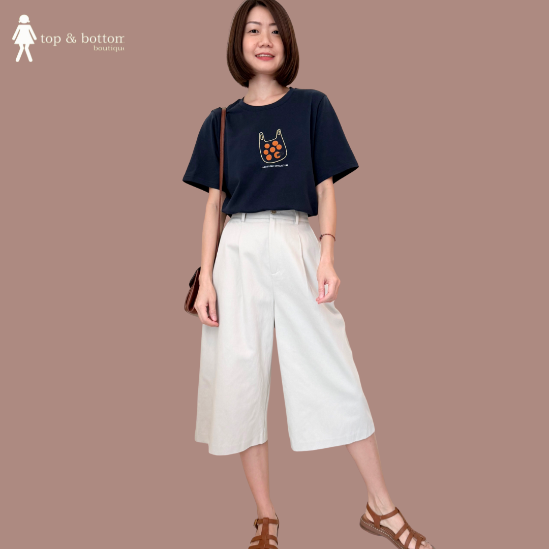 SHORT SLEEVE 3D PLASTIC BAG TEE