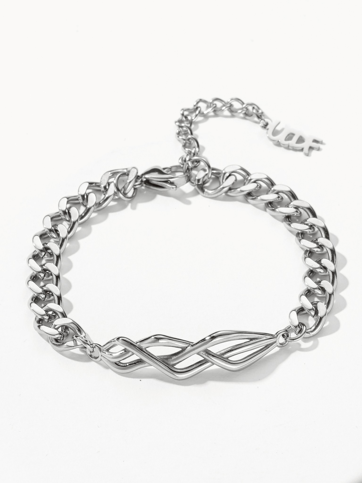 UCDF 設計感 編織 纏繞枝條 手鍊 UCB002