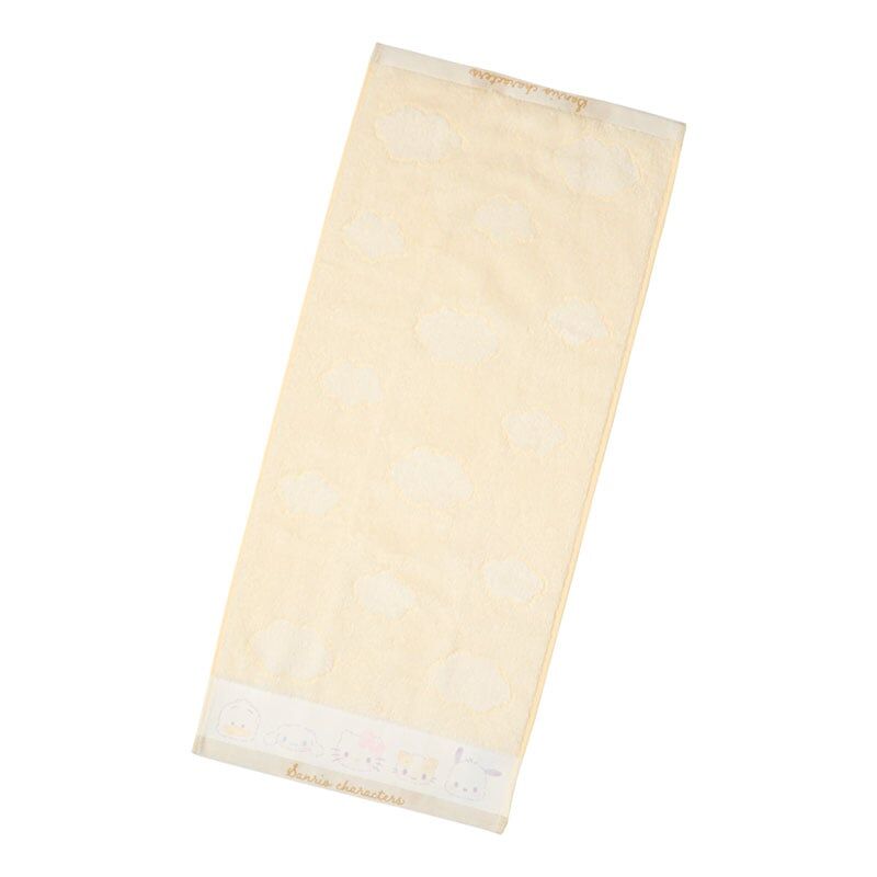 日本 Sanrio 全白毛茸系列 - 長毛巾