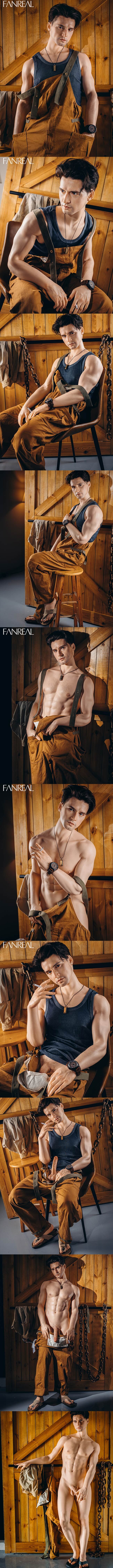 FANREAL 173cm Henry 男性擬真矽膠娃娃 凡瑞 male silicone sex doll