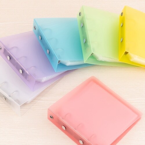 日本Nakabayashi．My Pick 名片活頁夾收納冊 mini 共六色/補充內頁