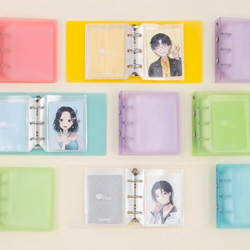 日本Nakabayashi．My Pick 名片活頁夾收納冊 mini 共六色/補充內頁