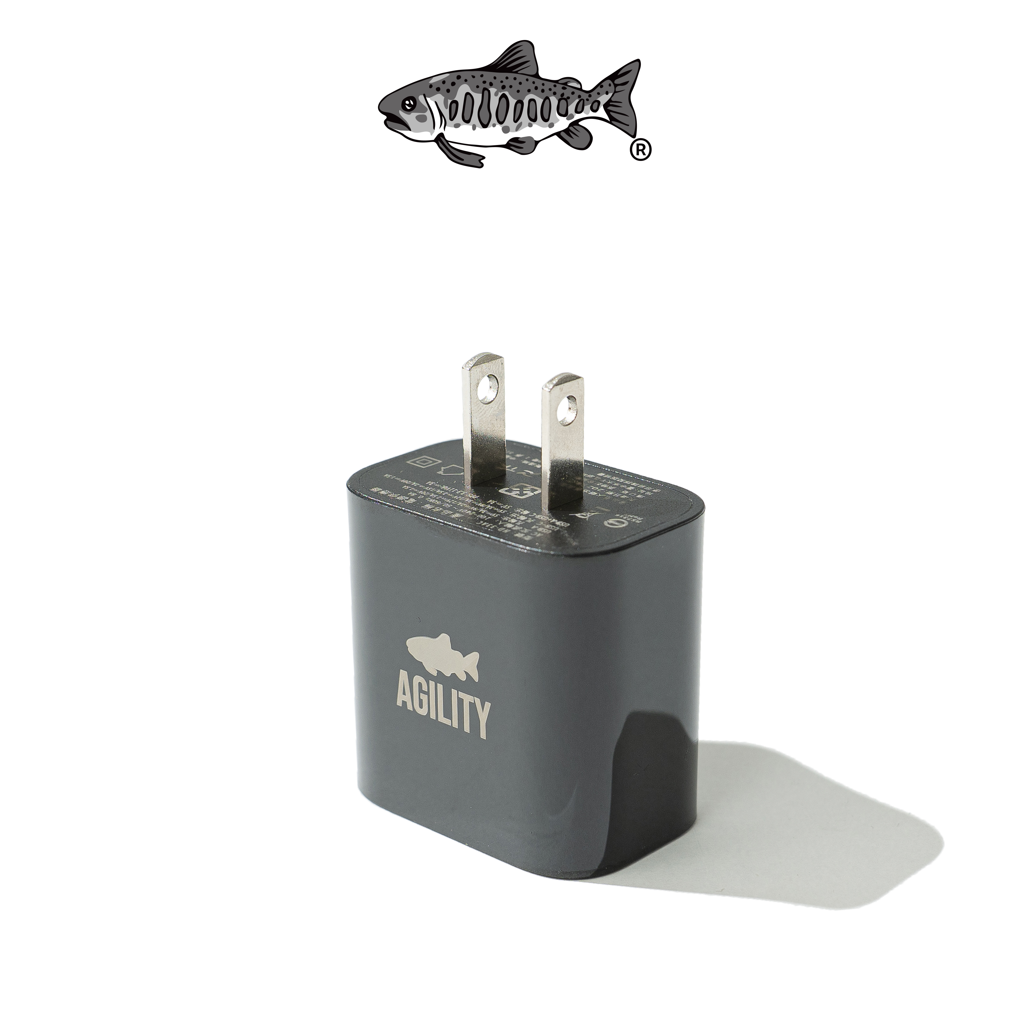 AGILITY HOUSE - Power Adapter 雙孔 快充 充電頭 [AH-P]