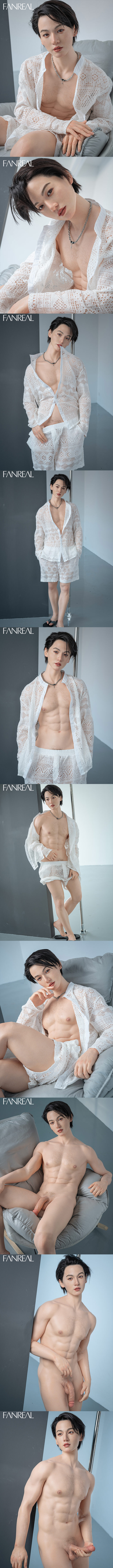 FANREAL 173cm Kevin 男性擬真矽膠娃娃 凡瑞 male silicone sex doll