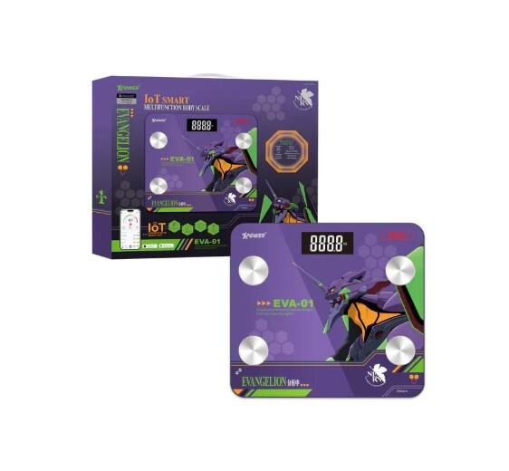 （2026新年限時優惠）XPower《EVA新世紀福音戰士》EVA初號機 智能脂肪磅 (SBS1)