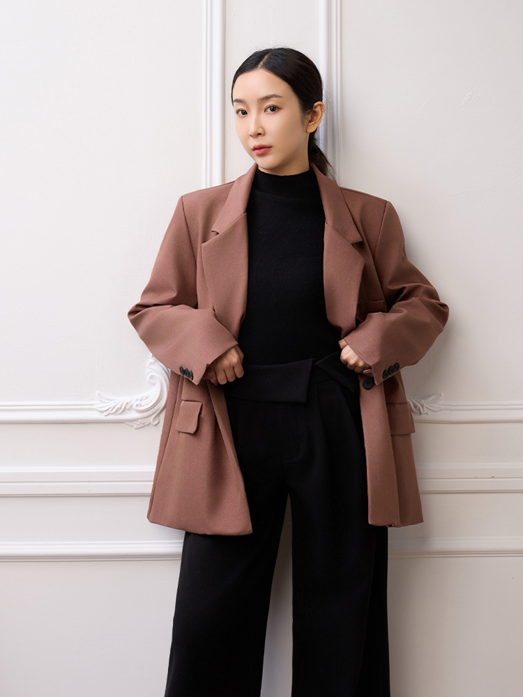 OH!HER 單釦男友西裝外套