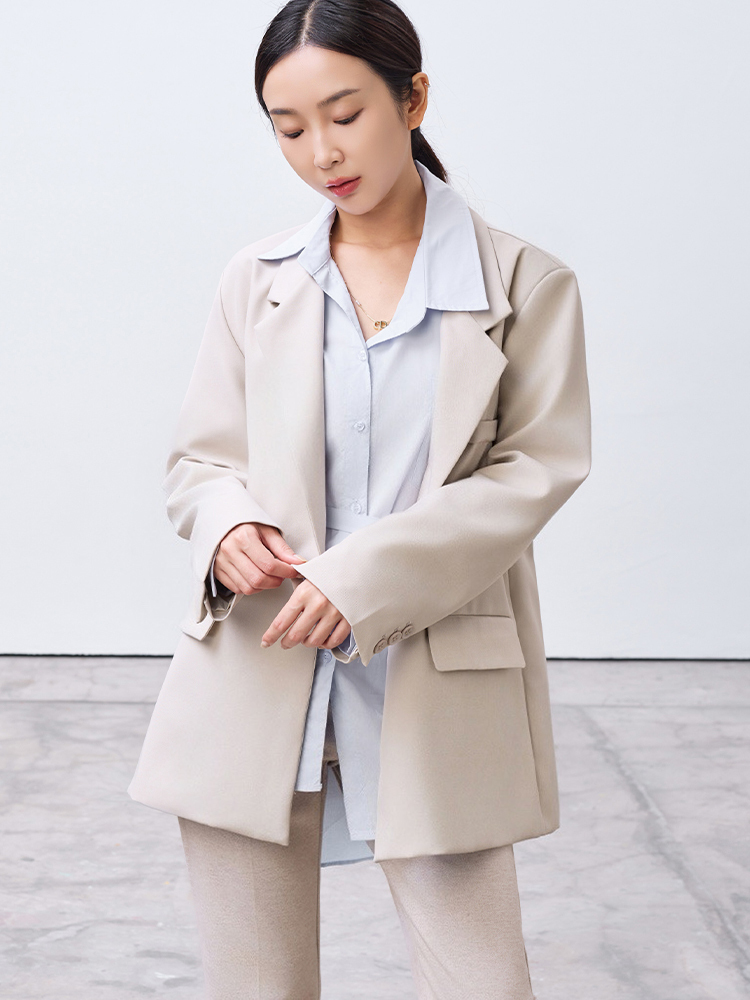 OH!HER 單釦男友西裝外套