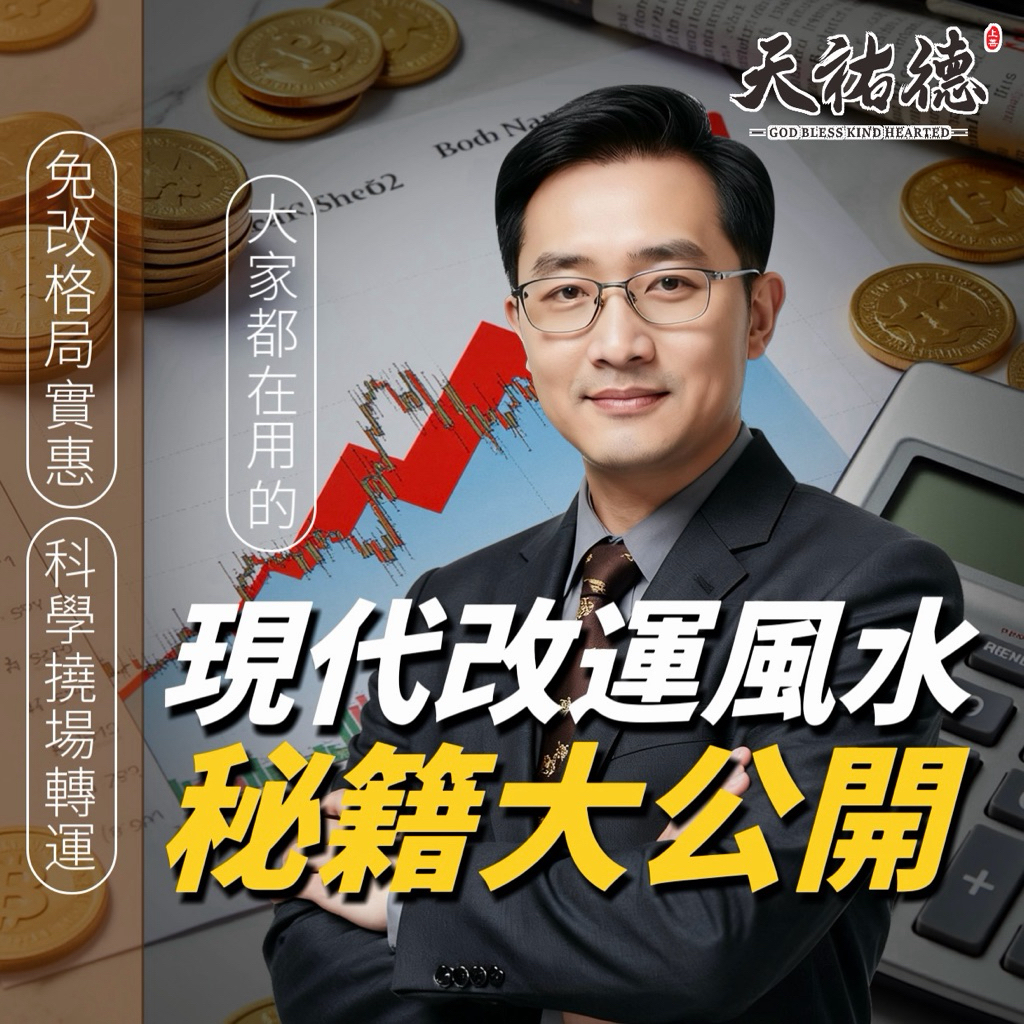 《天祐德》萬人在用的逆轉勝風水密技❤️大公開 點入看跟著做‼️