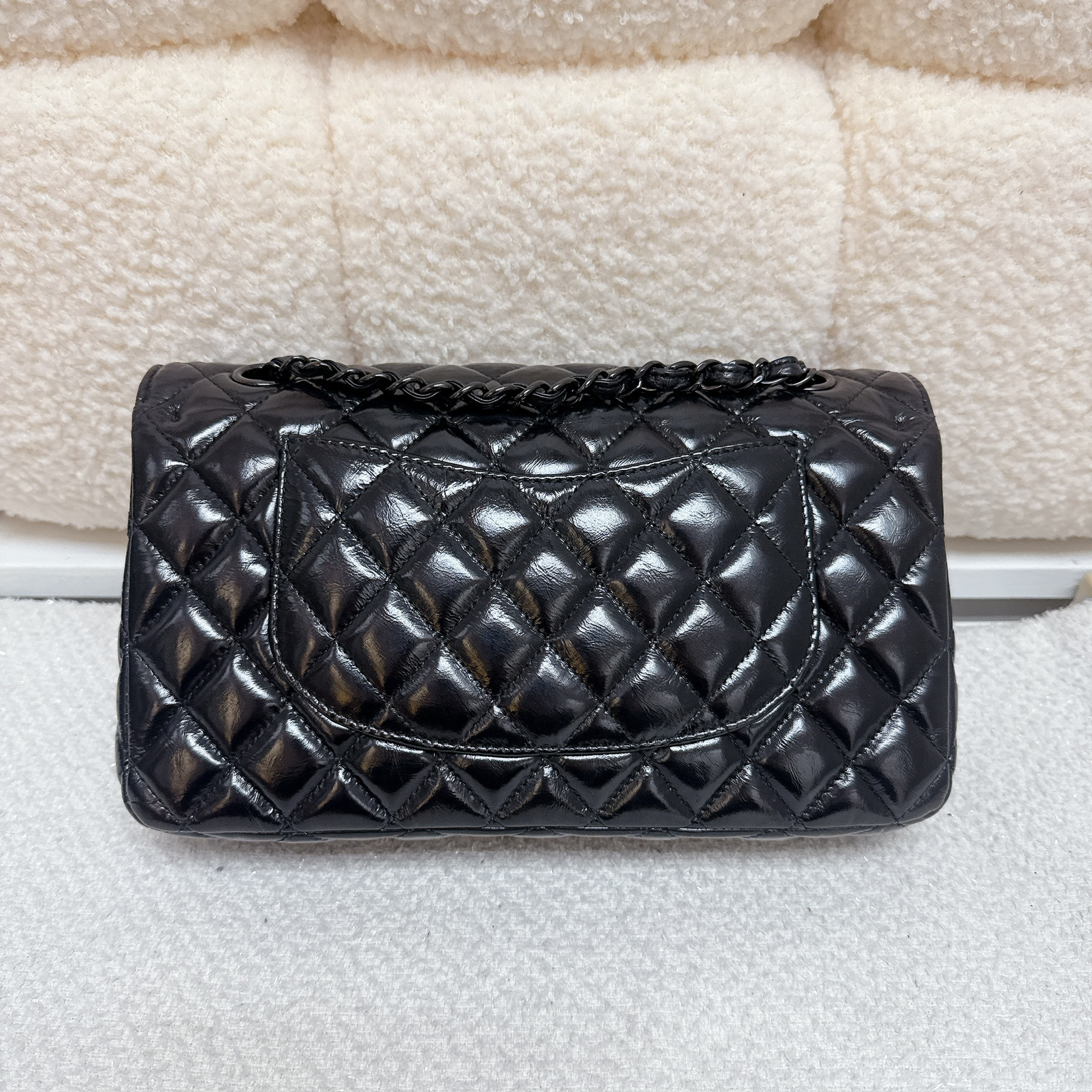Chanel Flap Bag 25cm - So Black / Bhw