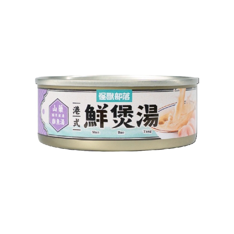 怪獸部落 犬貓用 港式鮮煲湯 山藥雞魚湯 80g