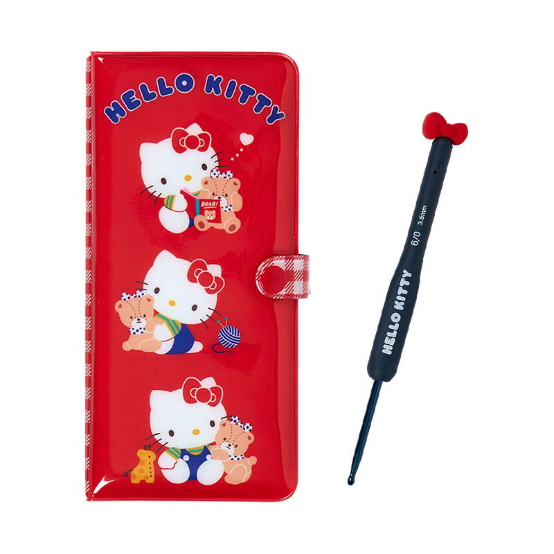日本 Sanrio 手工藝系列 - Hello Kitty 編織鉤針套裝
