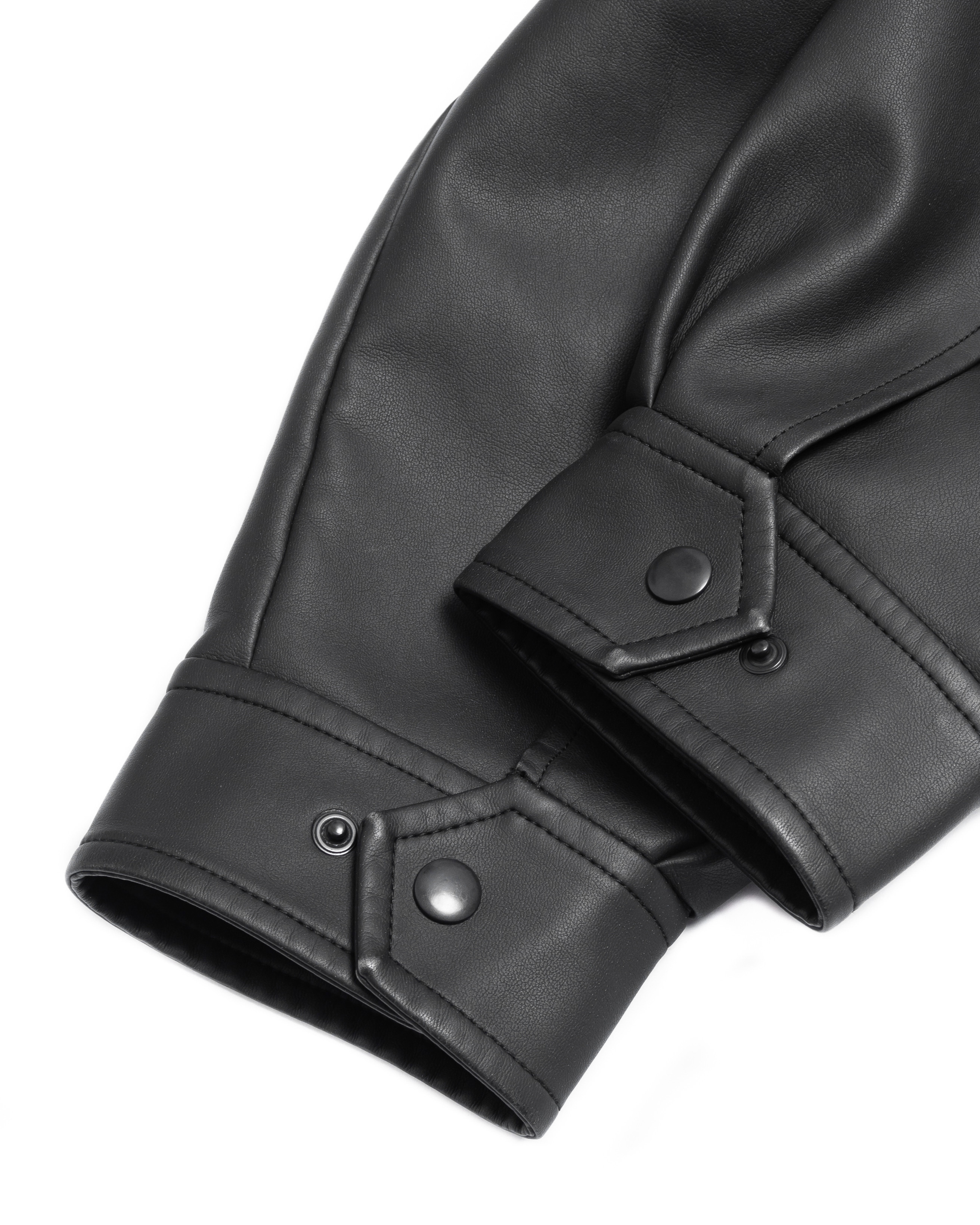PERSEVERE OVERSIZED LEATHER JACKET