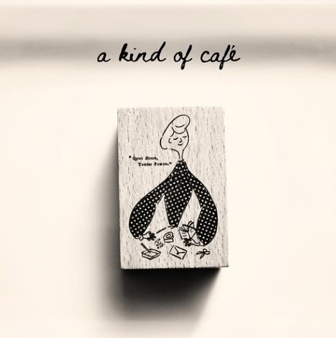 A Kind of cafe什物．小女仕的書桌 方形印章