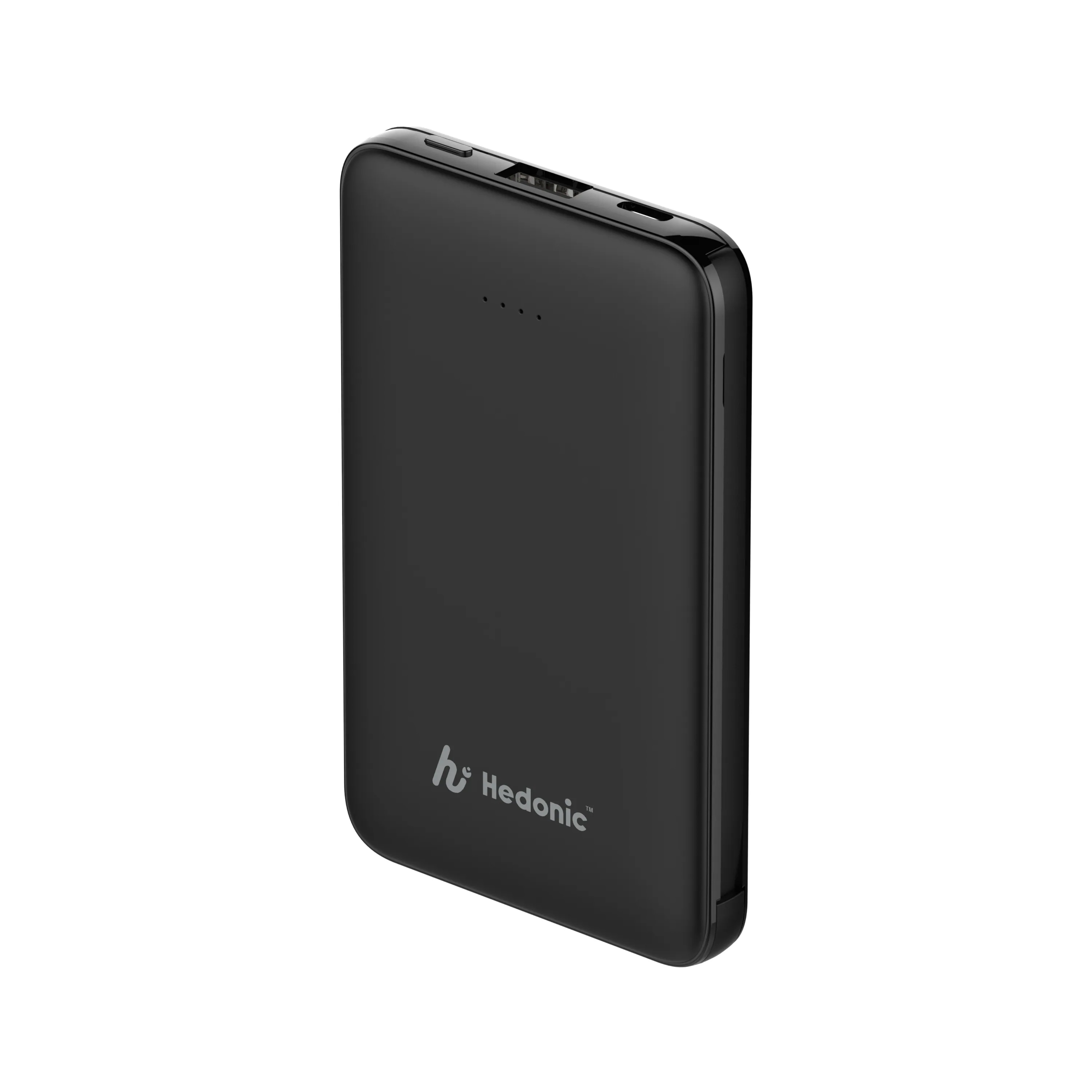 Hedonic 5000mAh (18.5Wh) 內建充電線 (Lightning 及 USB-C) 外置充電器 (CCC 認證)
